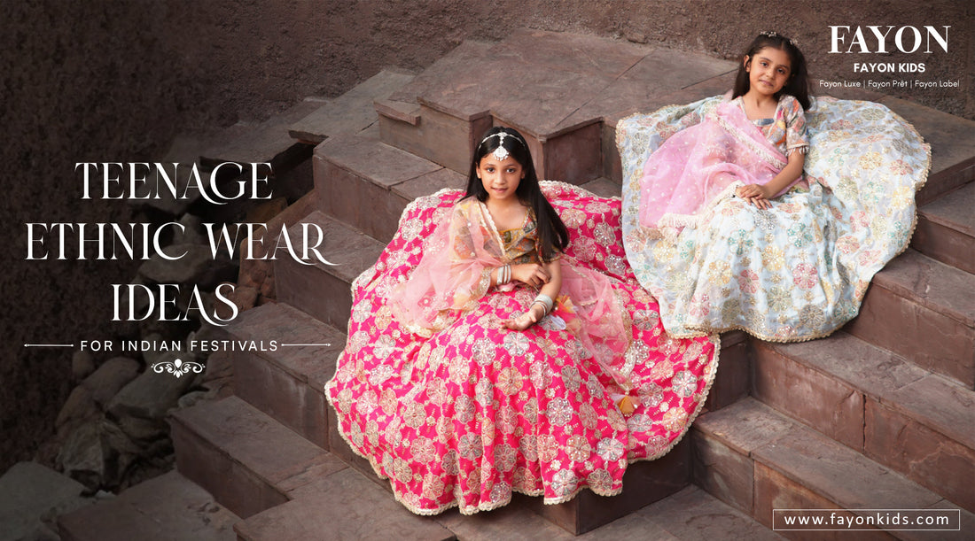 Teenage ethnic wear ideas for Indian festivals