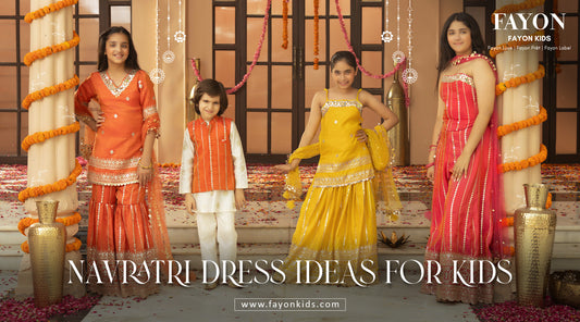 navratri dress ideas for kids