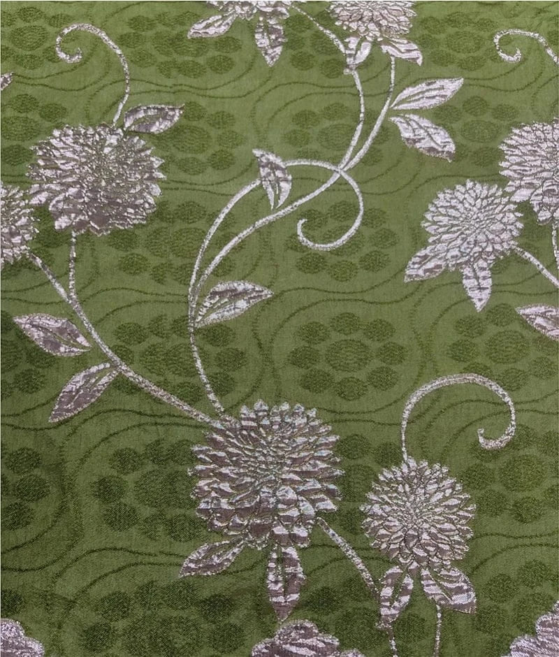 Luxe Greem Brocade Kurti with Chudidar