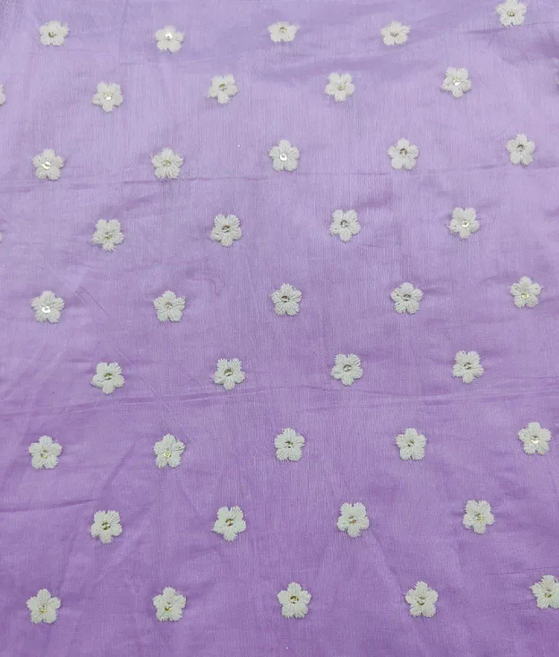 Luxe Lilac Ombre Embroidered Lehenga Choli Set