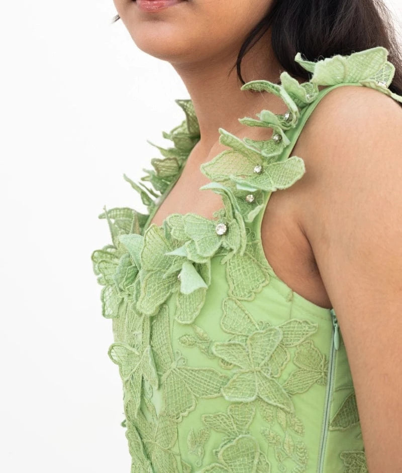 Manufactured by FAYON KIDS (Noida, U.P) 3D Butterfly Dress for Girls