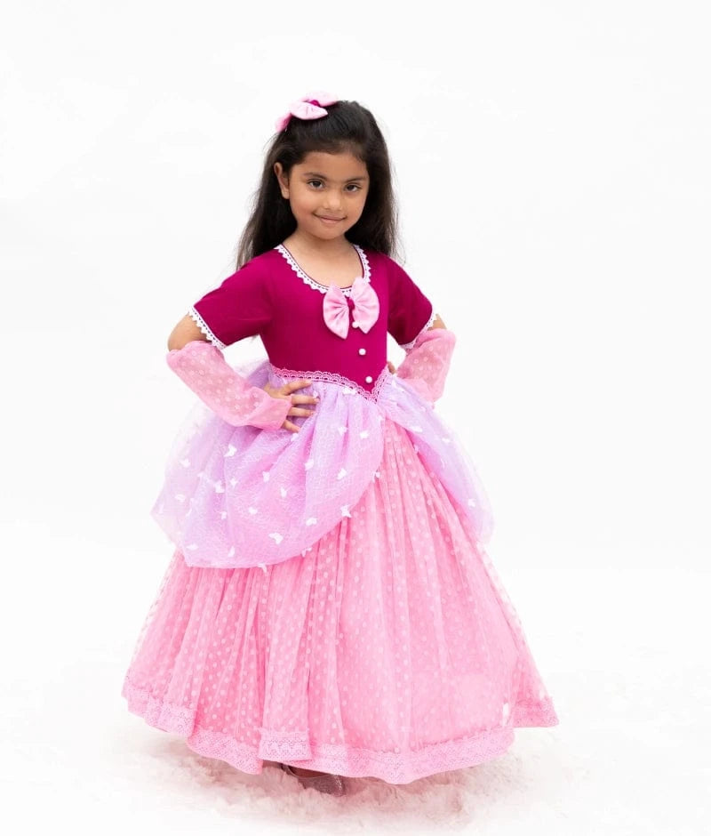 Manufactured by FAYON KIDS (Noida, U.P) Barbie Gown – A Fairytale Fantasy