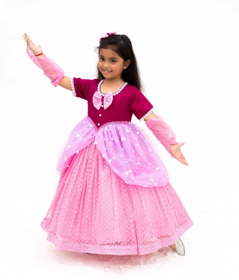 Manufactured by FAYON KIDS (Noida, U.P) Barbie Gown – A Fairytale Fantasy