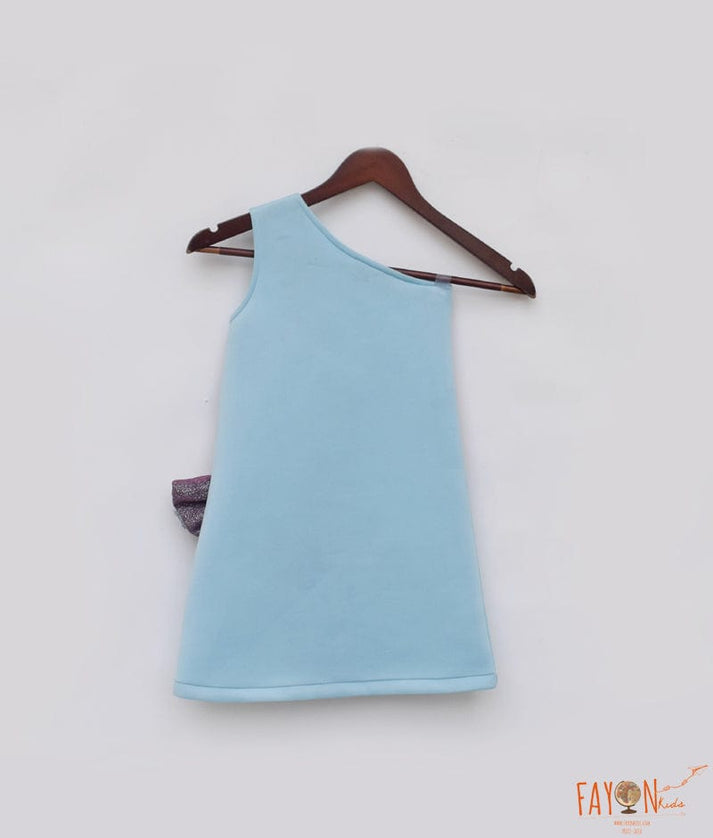 Shimmering Blue Elegance