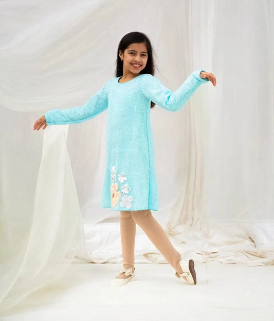 Blue Sequence Dress