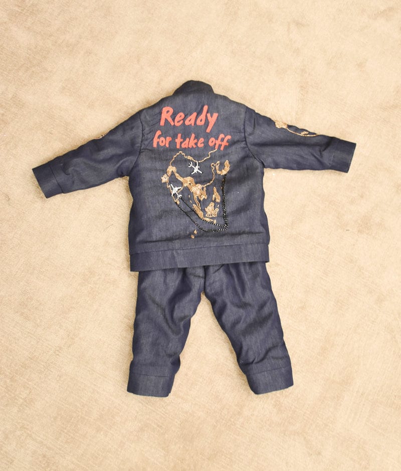 Manufactured by FAYON KIDS (Noida, U.P) Demin Jacket with Pant