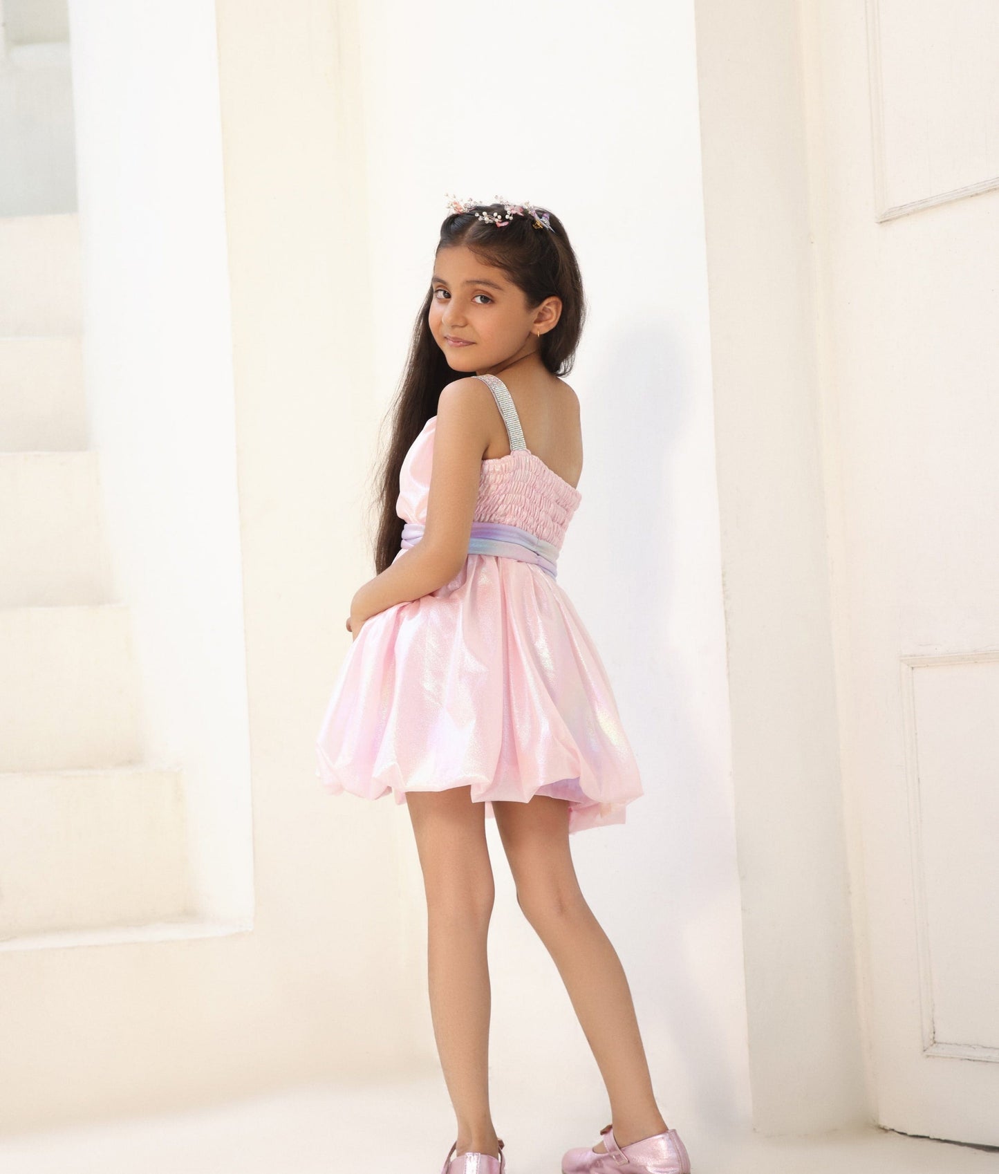 Glimmering Pink Frock