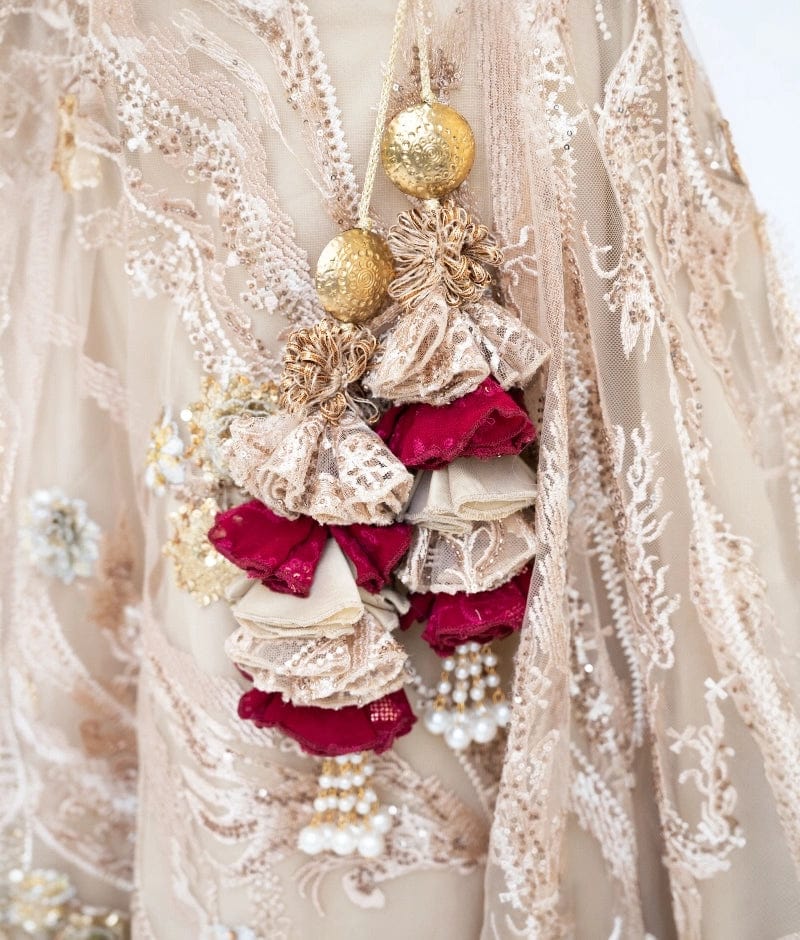 Manufactured by FAYON KIDS (Noida, U.P) Golden Embroidery Lehenga Set