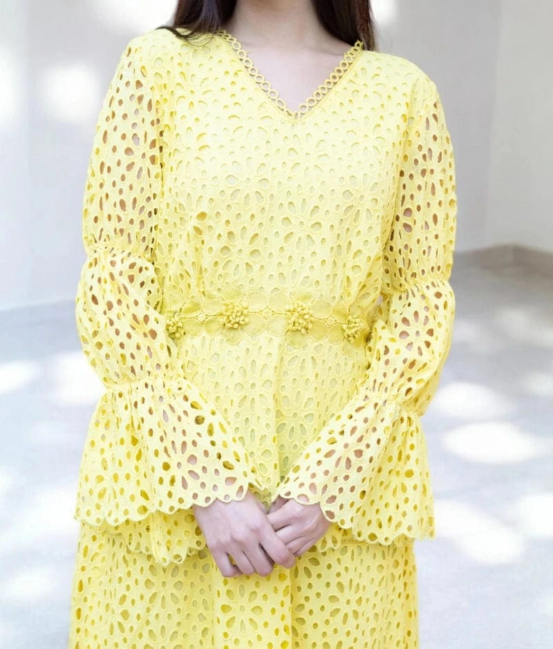 Manufactured by FAYON KIDS (Noida, U.P) Golden Hour Glow Dress