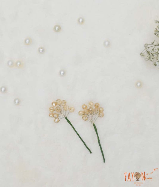 Manufactured by FAYON KIDS (Noida, U.P) Golden Leaves Hair Accessory for Girls