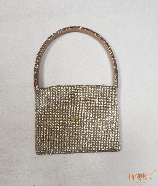 Manufactured by FAYON KIDS (Noida, U.P) Golden Stone Purse