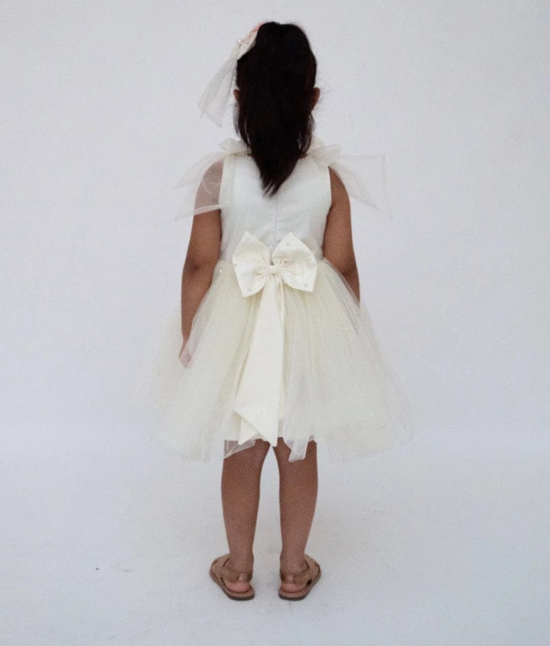 Manufactured by FAYON KIDS (Noida, U.P) Ivory Enchanted Fairy Frock