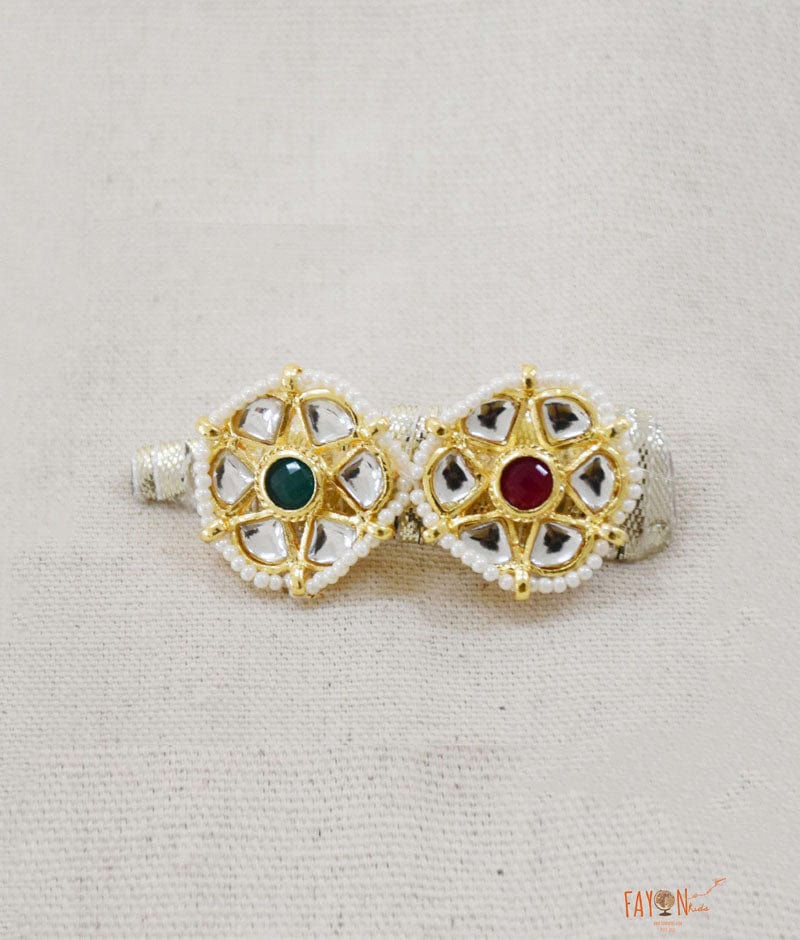Manufactured by FAYON KIDS (Noida, U.P) Kundan Hair Clip