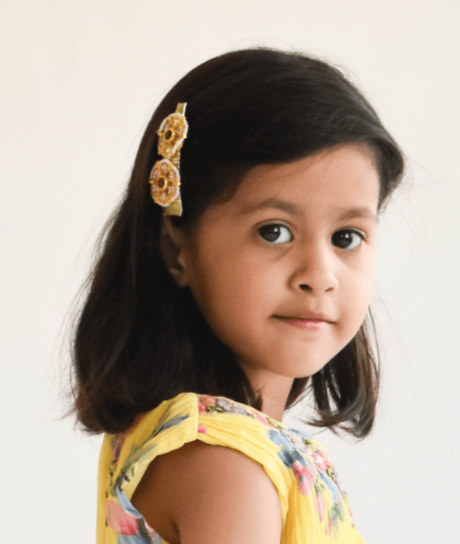 Manufactured by FAYON KIDS (Noida, U.P) Kundan Hair Clip