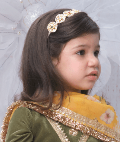 Manufactured by FAYON KIDS (Noida, U.P) Kundan Hairband