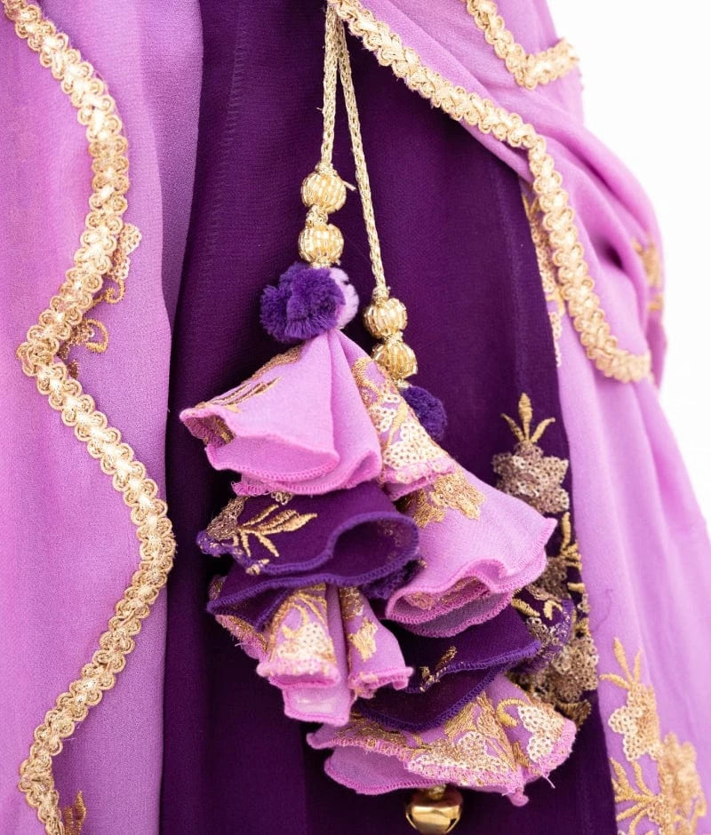 Lavender Whimsy Embroidered Lehenga Set