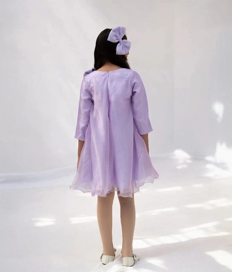 Lilac Organza Dress