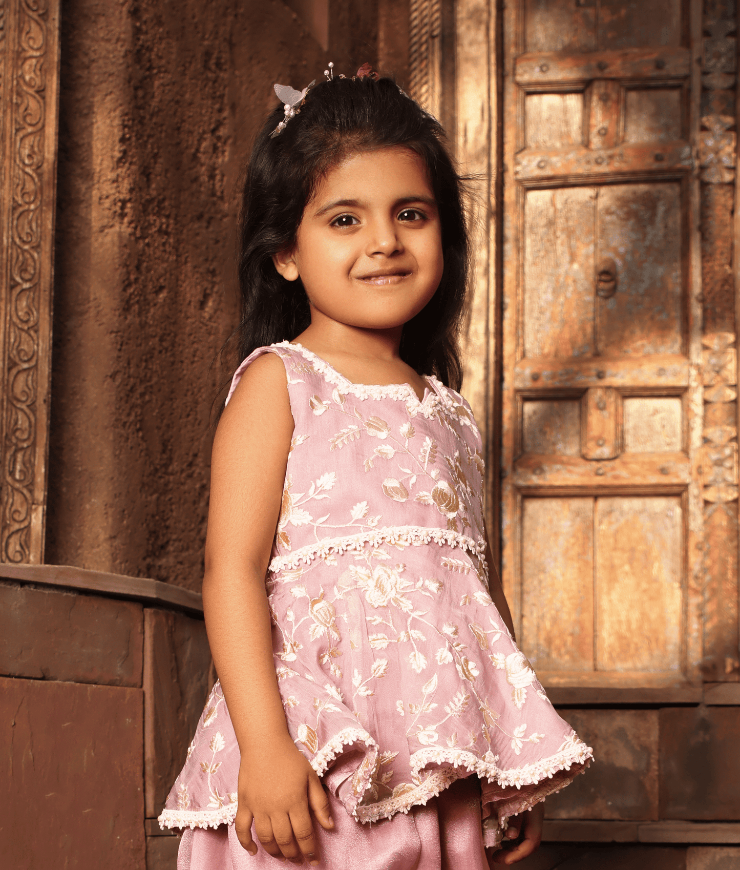 Lilac Parsi Sharara Set