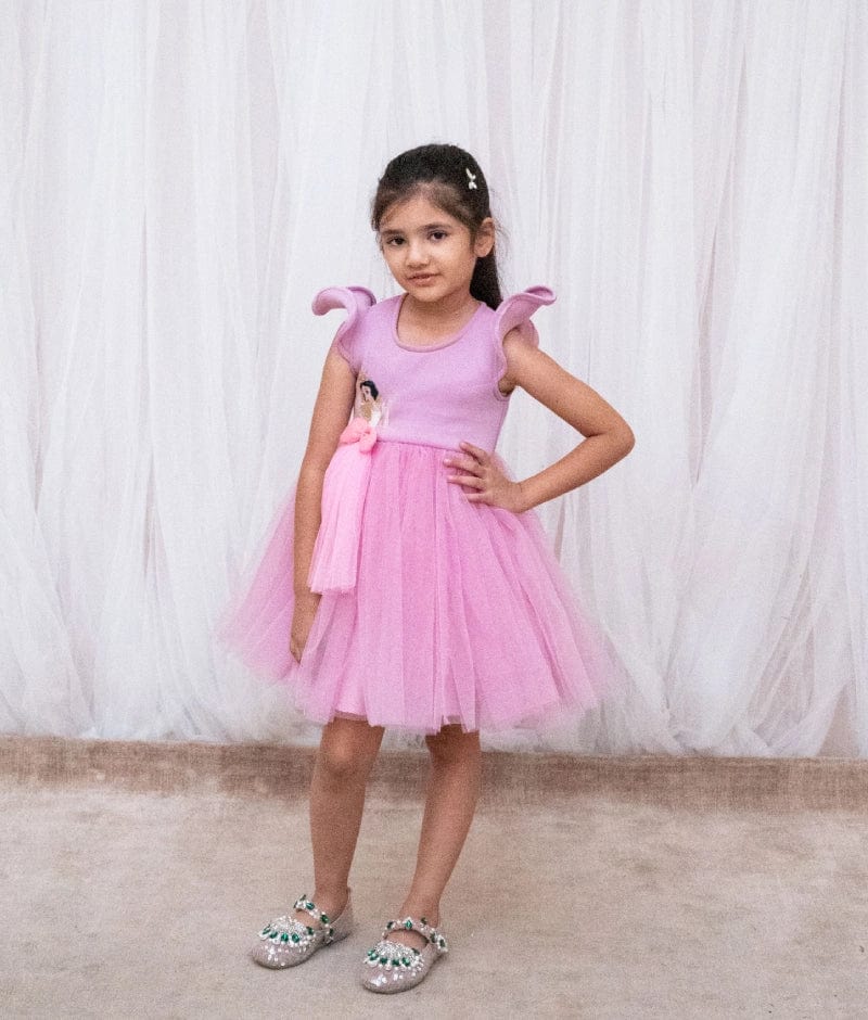 Manufactured by FAYON KIDS (Noida, U.P) Lilac Princess Frock