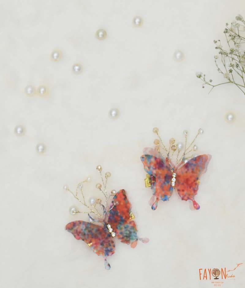 Multi Colour Butterfly Hair Accessory for Girls