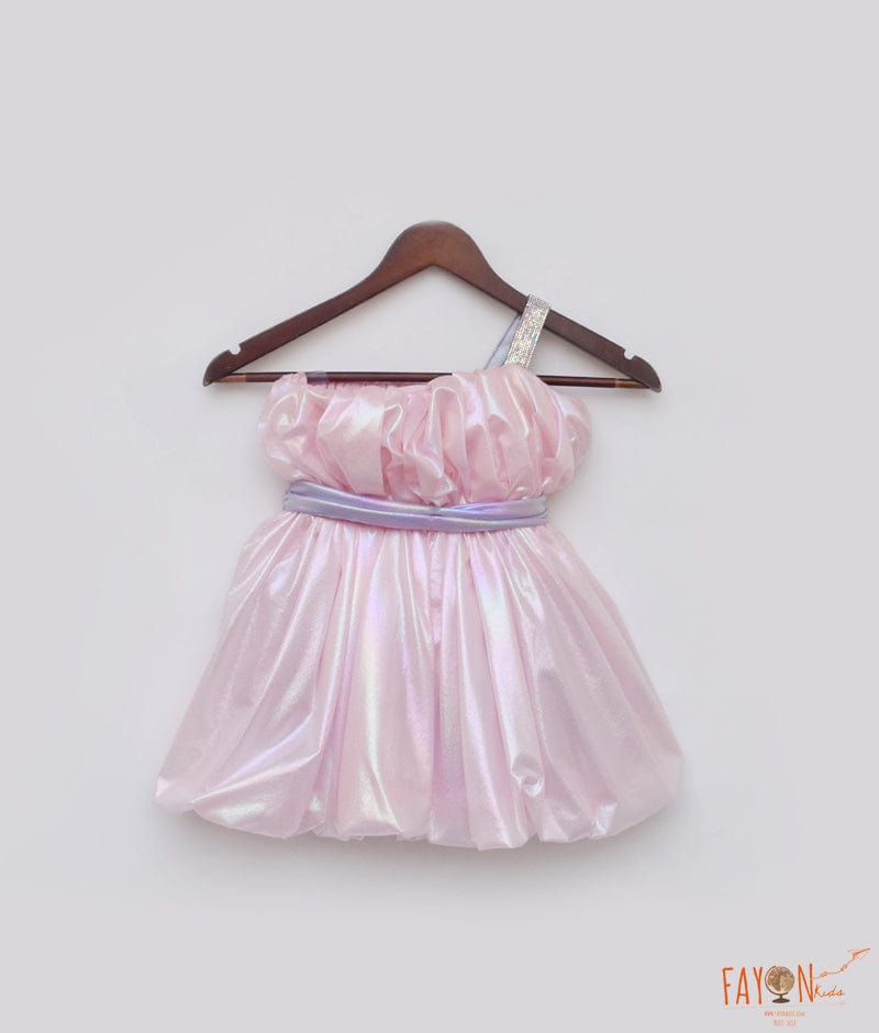 Glimmering Pink Frock