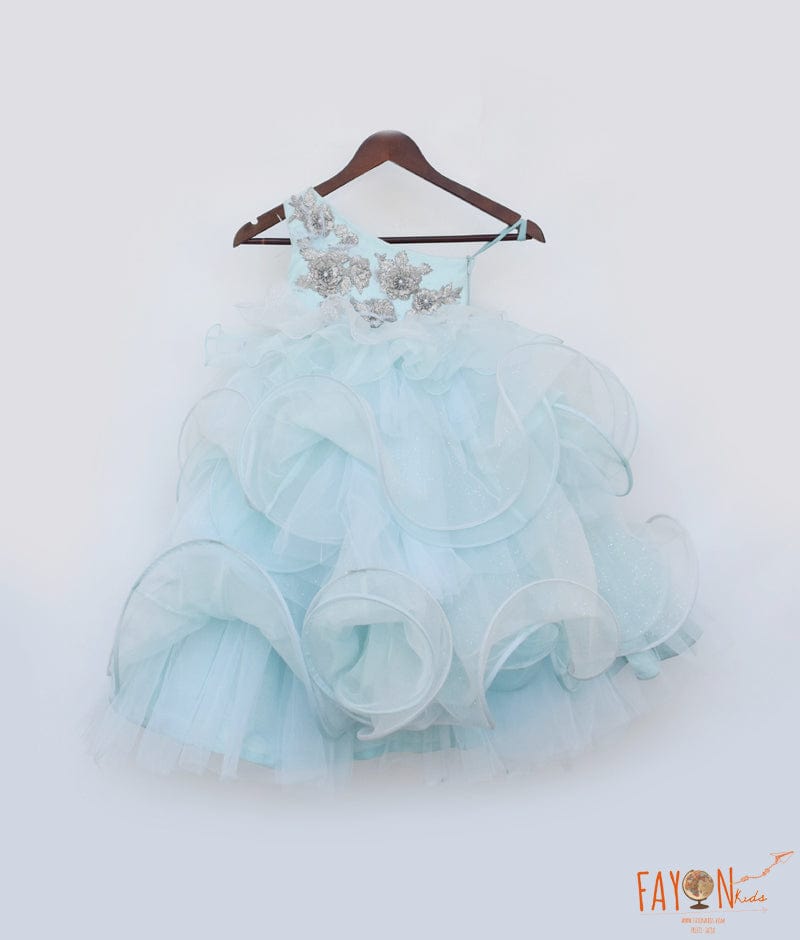 Powder Blue Dream Gown for Girls