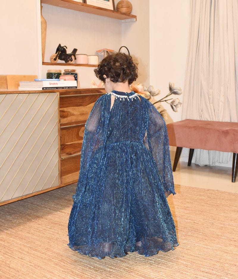 Manufactured by FAYON KIDS (Noida, U.P) Shimmer Pleated Gown