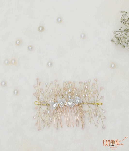 Manufactured by FAYON KIDS (Noida, U.P) Silver Stones Hair Clip