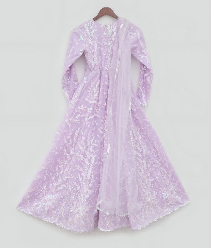 Manufactured by FAYON KIDS (Noida, U.P) Sparkling Lilac Anarkali