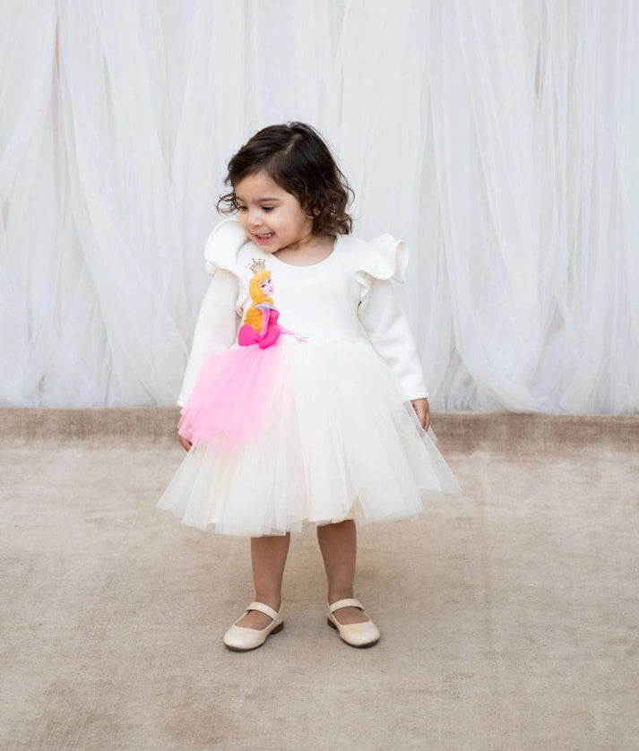 Manufactured by FAYON KIDS (Noida, U.P) White Princess Frock