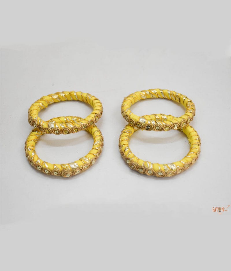 Manufactured by FAYON KIDS (Noida, U.P) Yellow Bangle