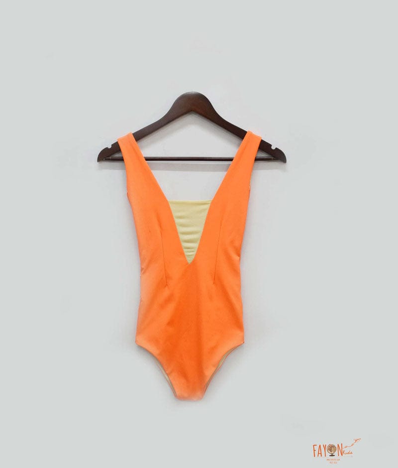 Orange Swim Wear for Girls