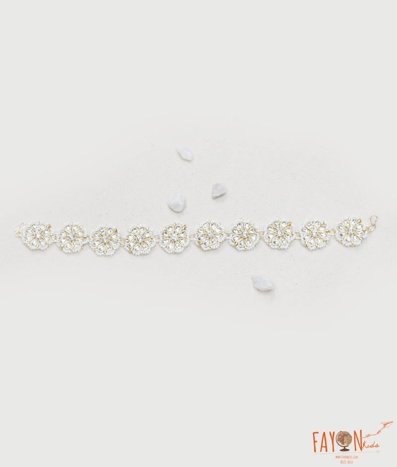 Kundan Matha Patti for Girls