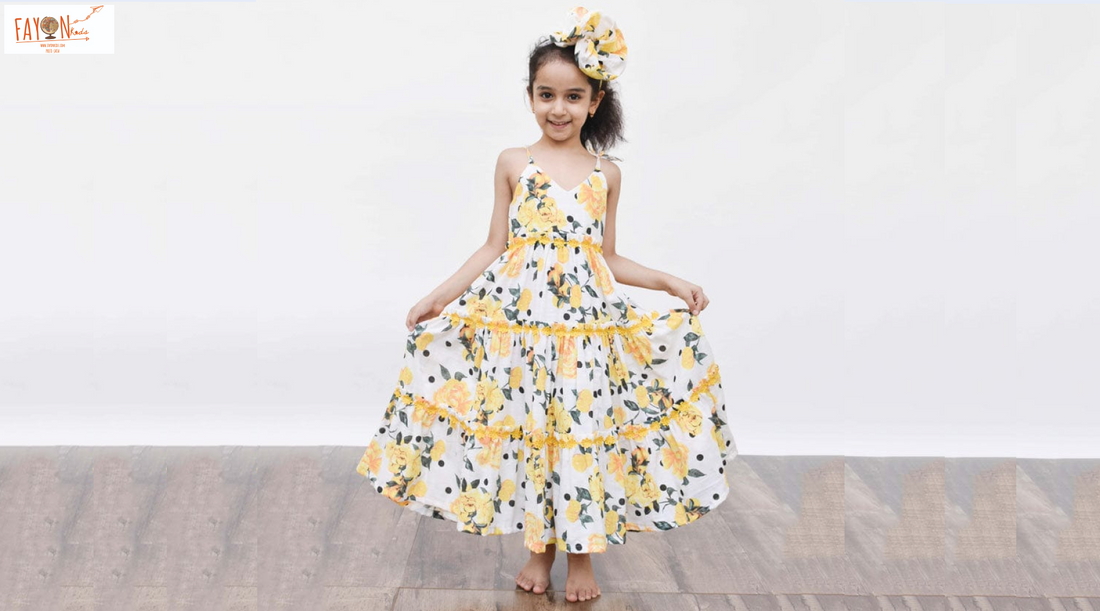 10 Stylish And Adorable Floral Dress For Your Kids