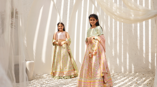 how to drape dupatta on lehenga