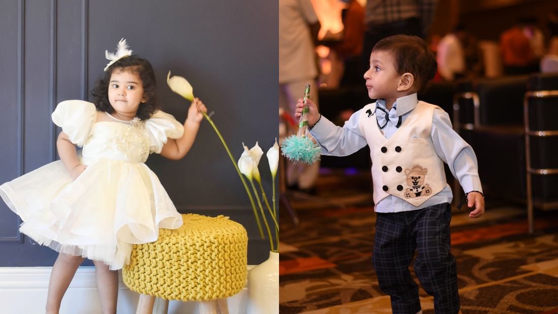 Party wear top for toddlers