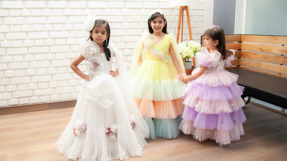 Girls new 2025 designer dress