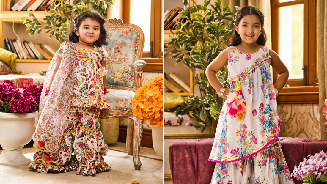 Baby Girls Sharara Dress Designs 2023 Online