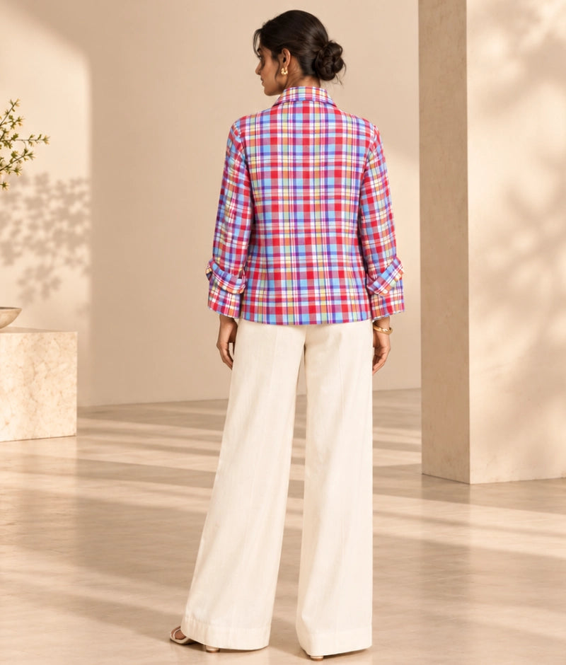 Multi Colour Check Shirt