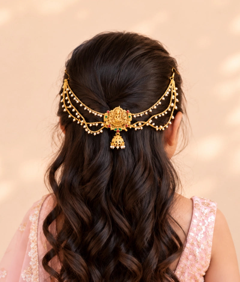 Gold Pearl Hair Accessories