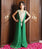 Green Bandhej Jumpsuit