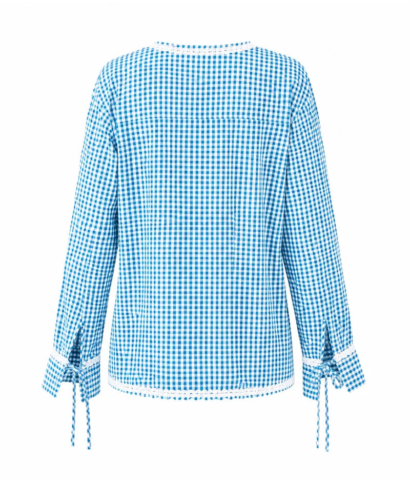 Label Blue Check Shirt