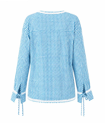 Label Blue Check Shirt