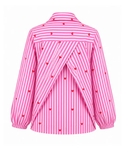 Label Pink Printed Shirt