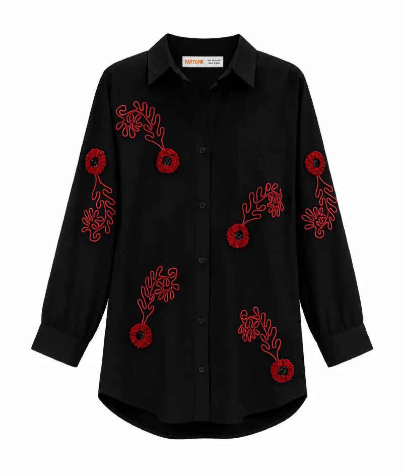 Label Poppy Noir