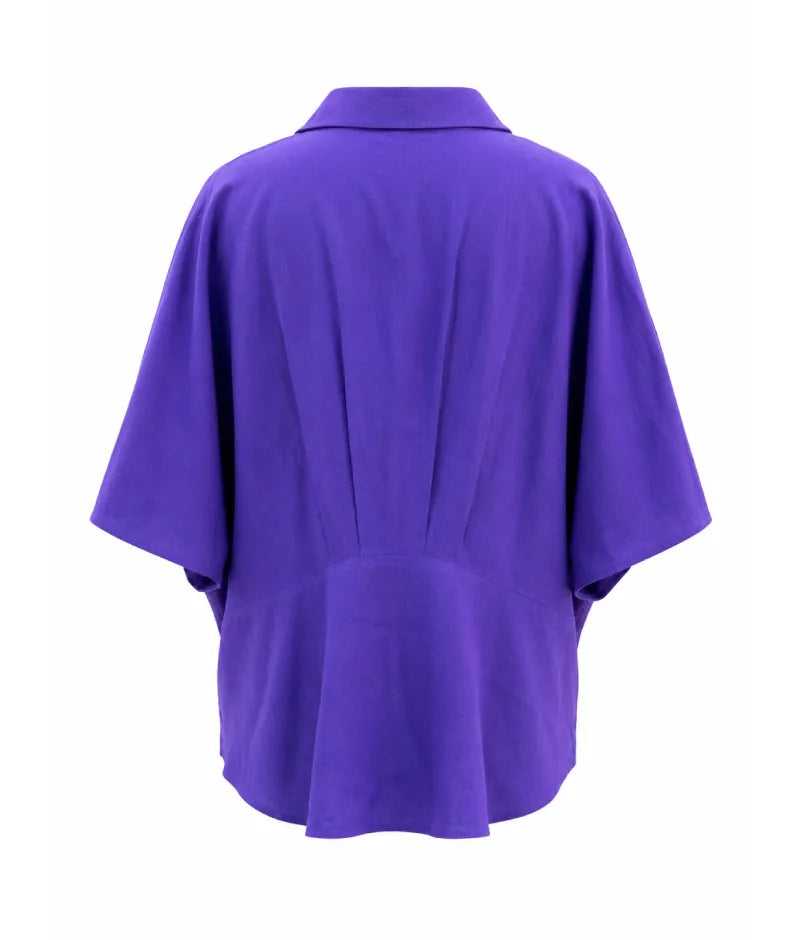 Label Purple Linen Shirt