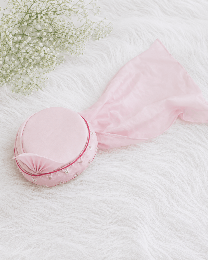 Luxe Baby Pink Safa for Boys