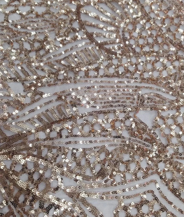 Luxe Beige Shirt with Skirt