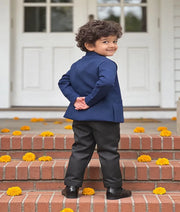 Luxe Blue Bandgala with Pant for Boys