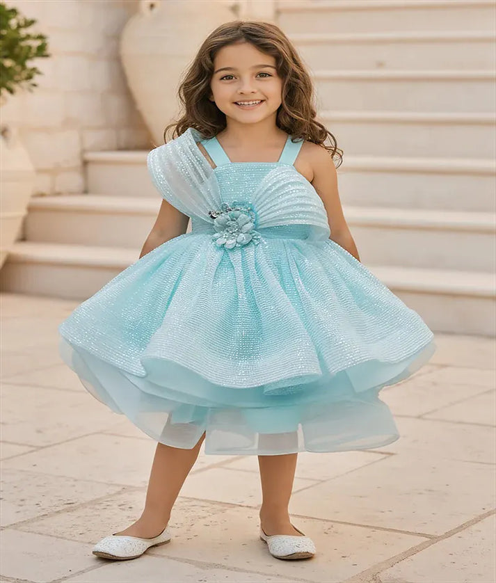 Luxe Blue Sequence Frock